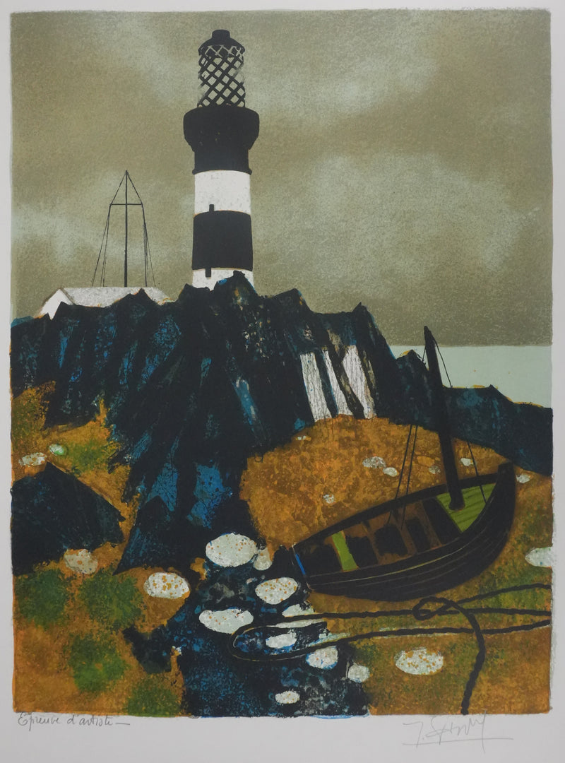 AP33 Ramon DILLEY: the roaring twenties in Deauville, Original lithograph signed and numbered