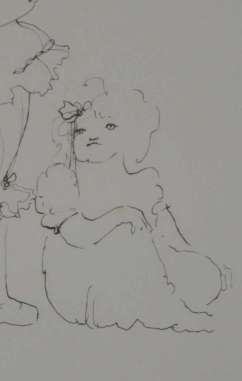 Léonor FINI : Conversations secrètes (Noir), Gravure originale signée