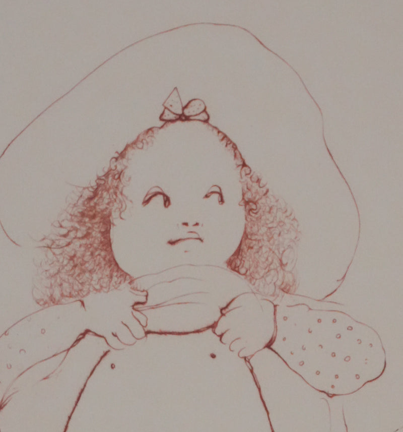 Léonor FINI : Sous la robe, Gravure originale signée