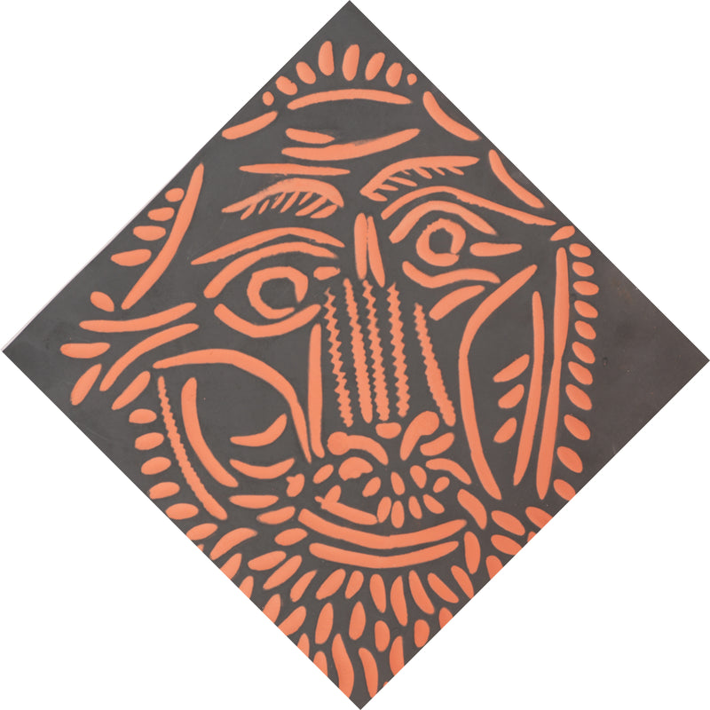 Pablo PICASSO : Tête de Lion, Céramique originale Madoura