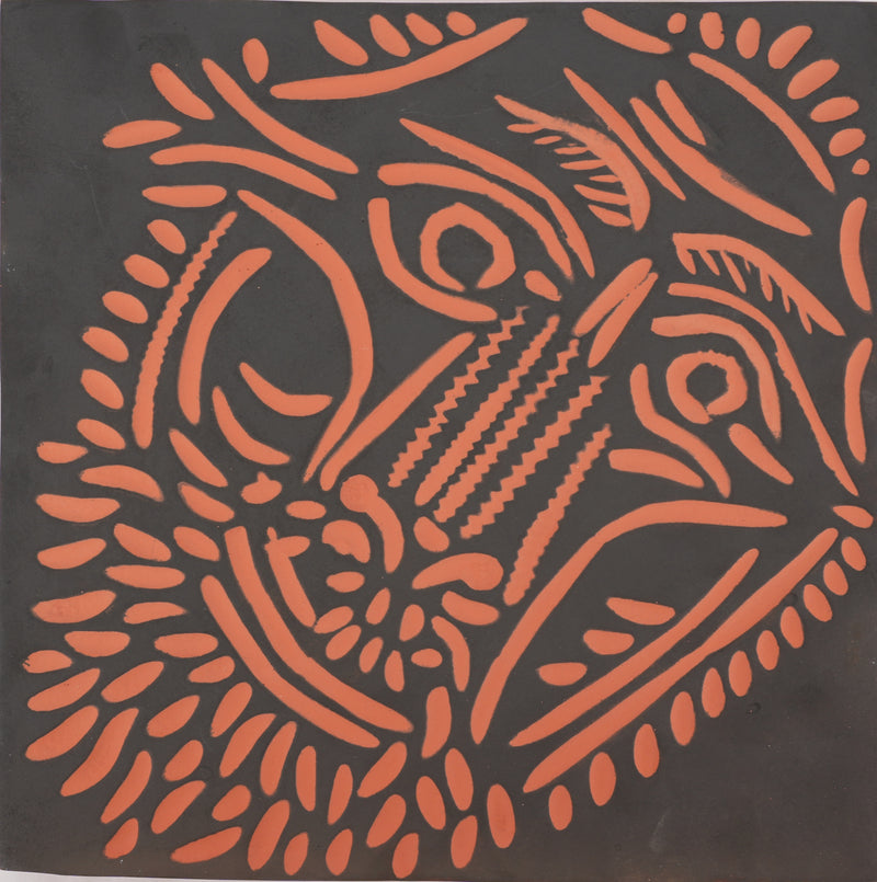 Pablo PICASSO : Tête de Lion, Céramique originale Madoura