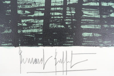 Bernard BUFFET : Venise, Isola San Giorgio, Lithographie originale signée