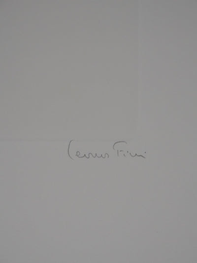 Léonor FINI : La jeune fille en danseuse, Gravure originale signée