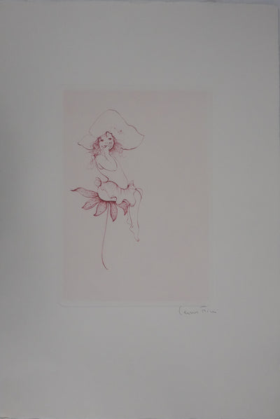 Léonor FINI : La bêtise, Gravure originale signée