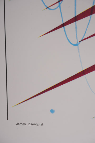 James ROSENQUIST : Ice Point, Affiche originale d'époque