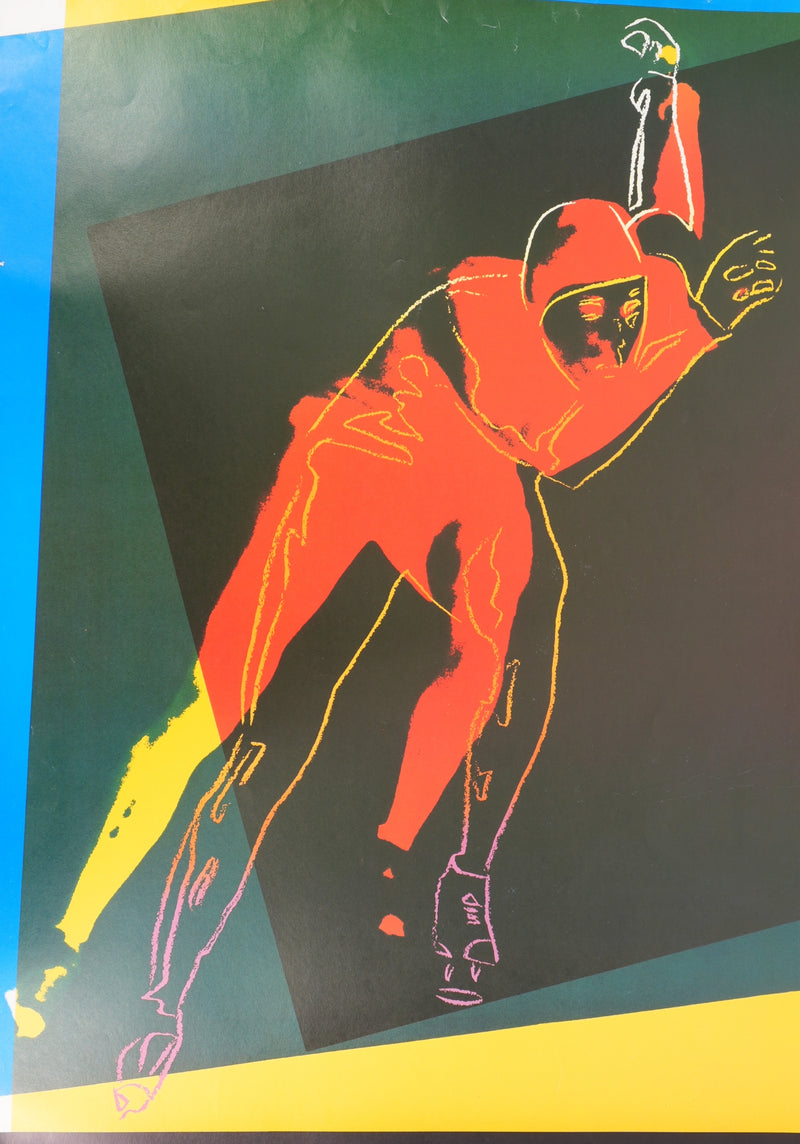 Andy WARHOL : Speed Skater, Affiche originale d&