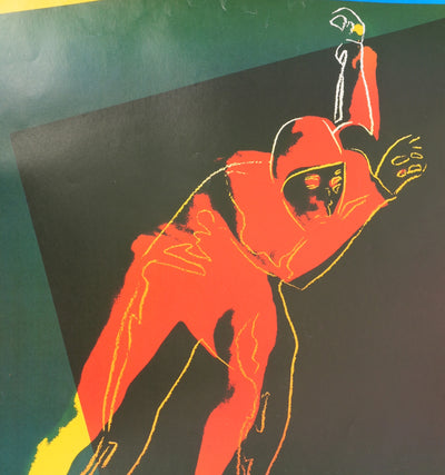Andy WARHOL : Speed Skater, Affiche originale d'époque