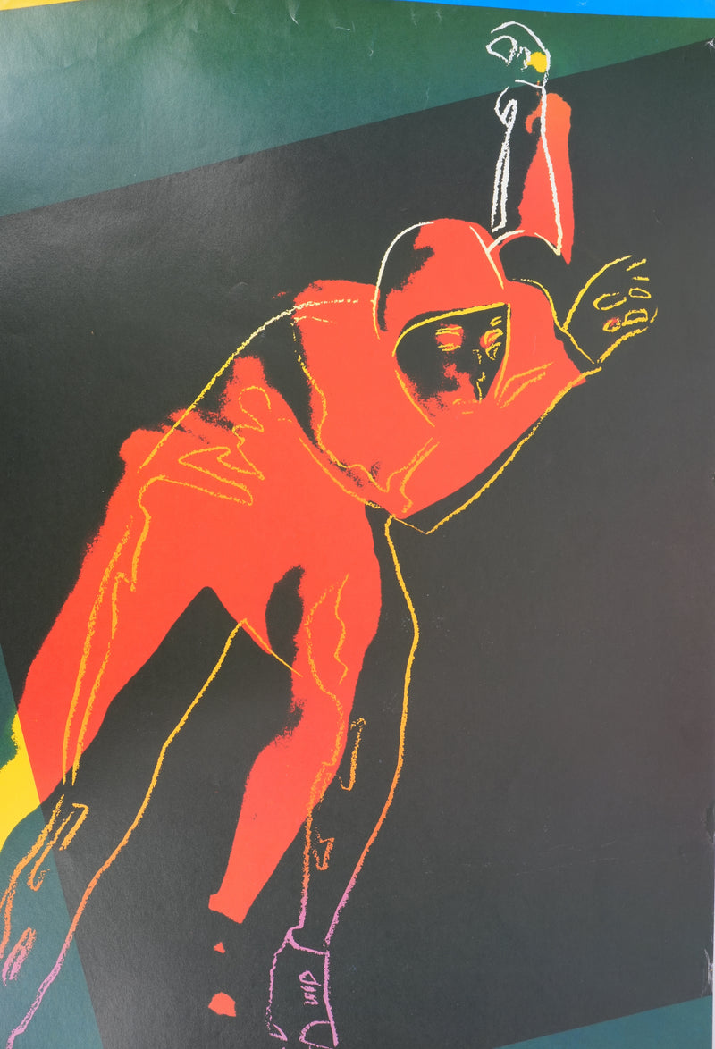Andy WARHOL : Speed Skater, Affiche originale d&