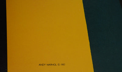 Andy WARHOL : Speed Skater, Affiche originale d'époque