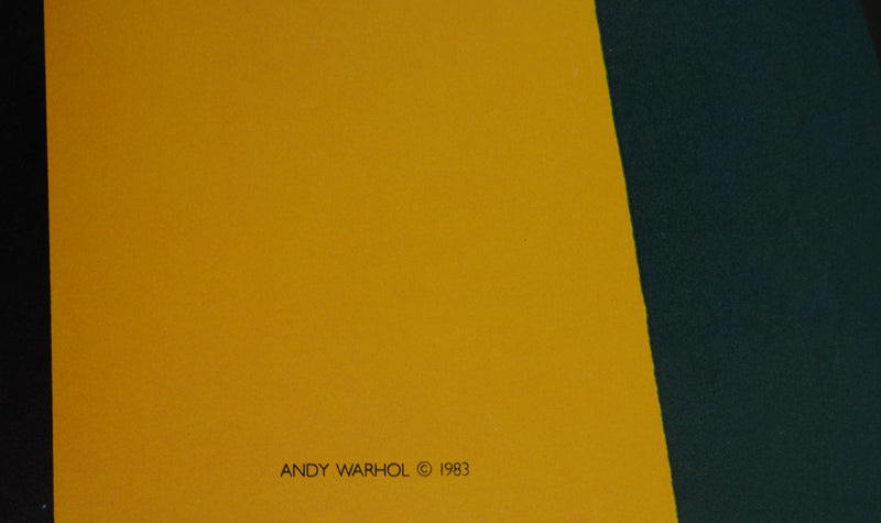 Andy WARHOL : Speed Skater, Affiche originale d&
