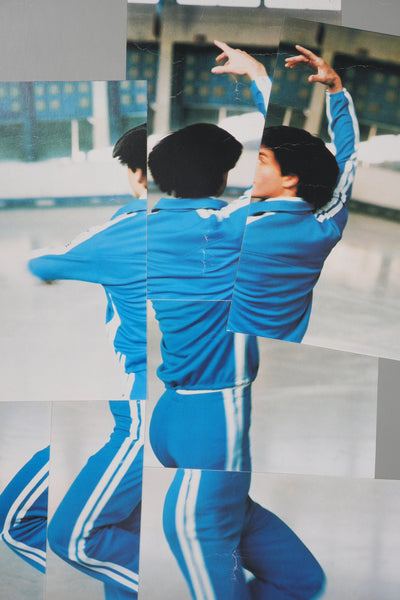 David HOCKNEY : Skater, Affiche originale d'époque