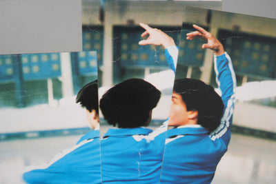David HOCKNEY : Skater, Affiche originale d'époque