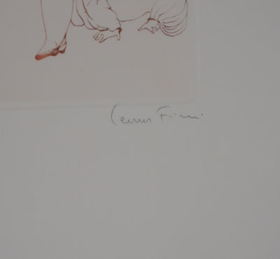 Léonor FINI : Les trois sœurs, Gravure originale signée