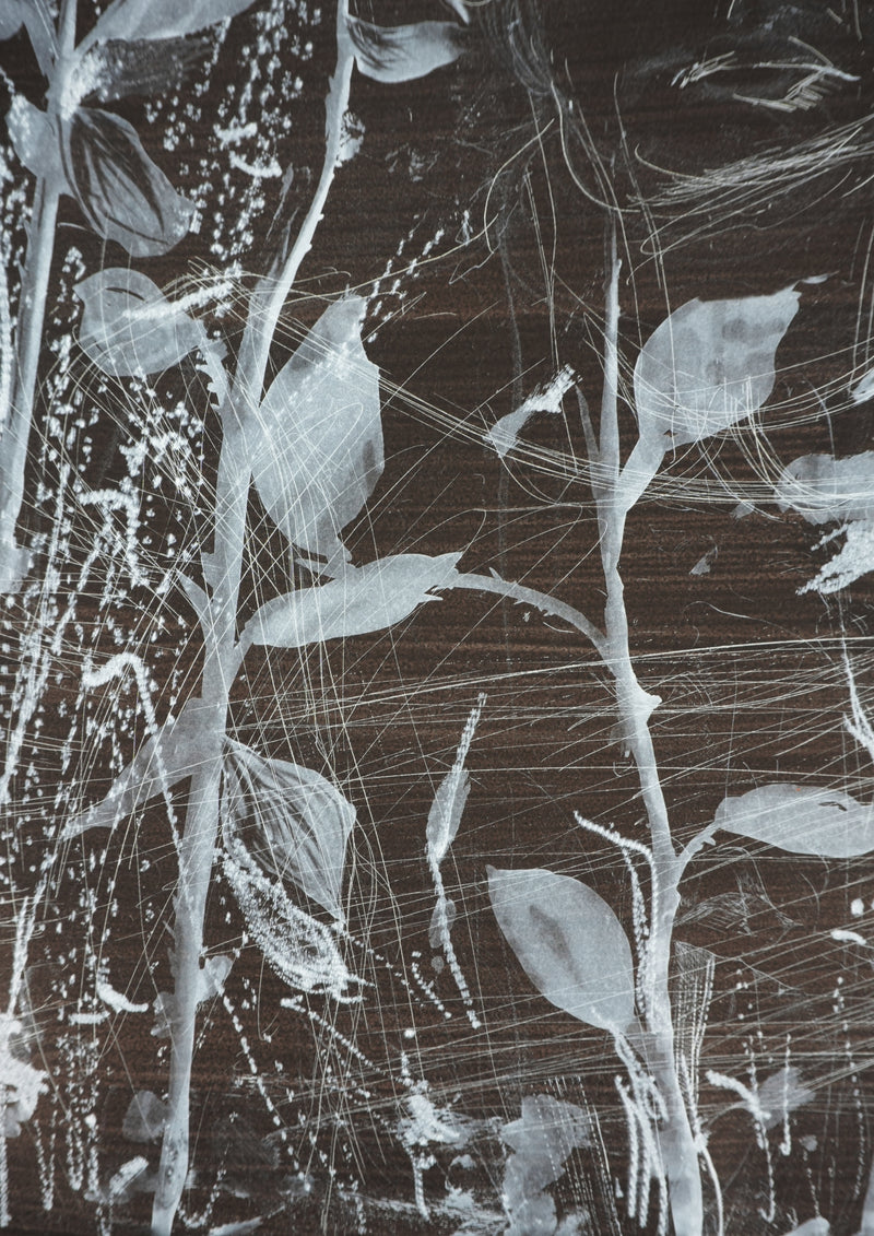 Jim DINE : Nancy Outside in July XIX, Gravure originale signée