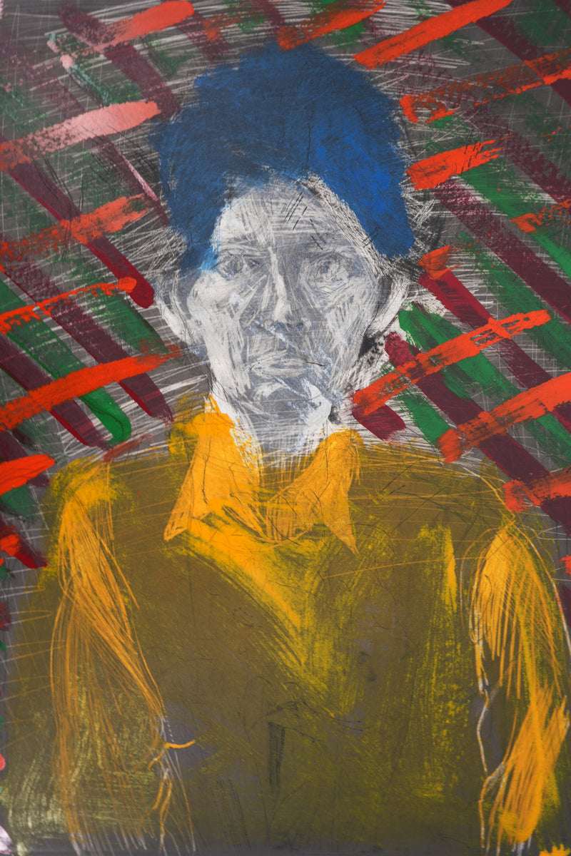 Jim DINE : Nancy Outside in July XXIV, Gravure originale signée