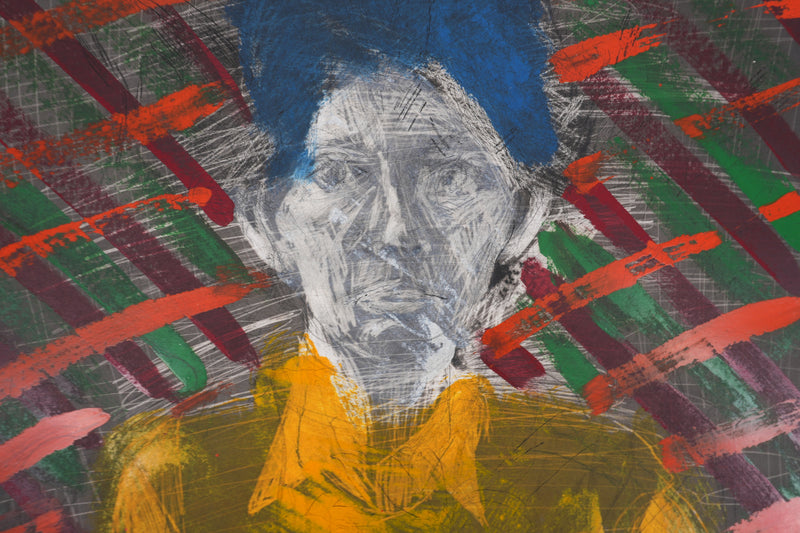 Jim DINE : Nancy Outside in July XXIV, Gravure originale signée