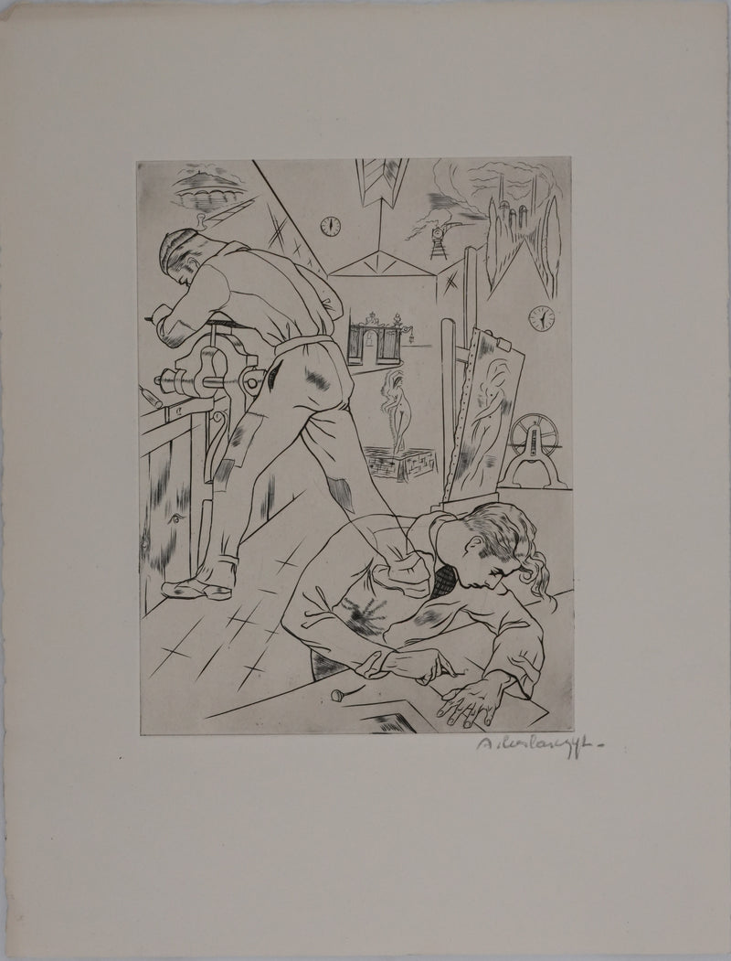 Adolphe CIESLARCZYK : Les artistes dans l&