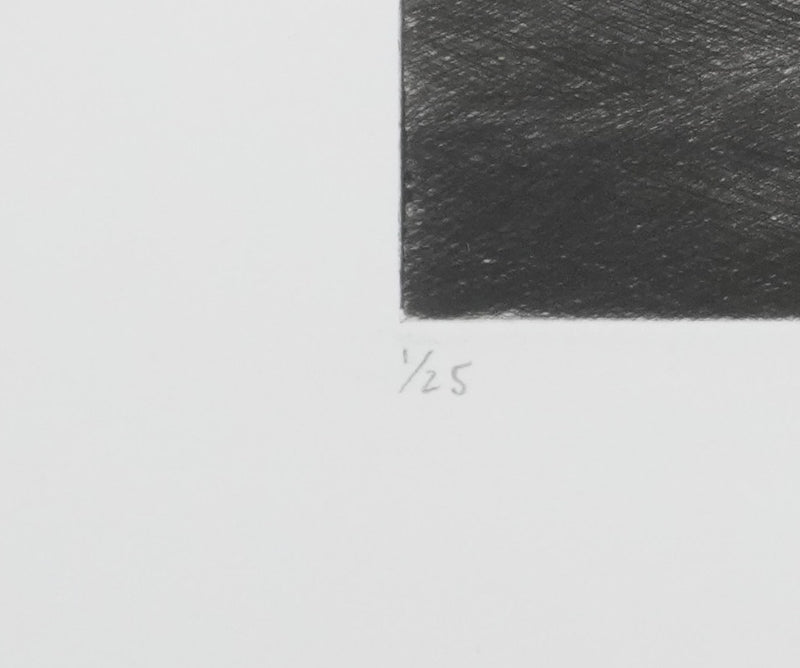 Camille COMBE : Entre les phares, Gravure originale signée