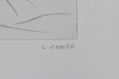 Camille COMBE : Matin lumineux, Gravure originale signée