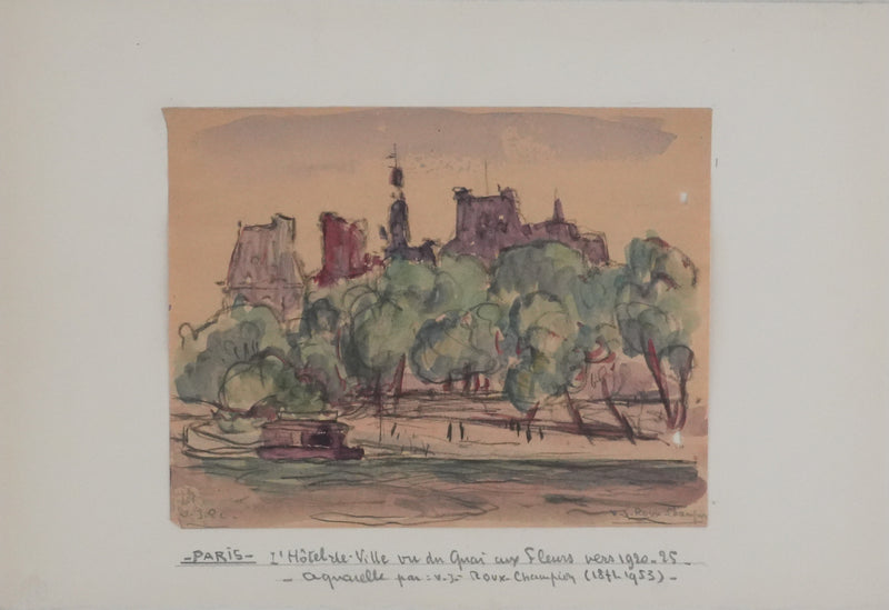 Joseph-Victor ROUX-CHAMPION : Paris, L&