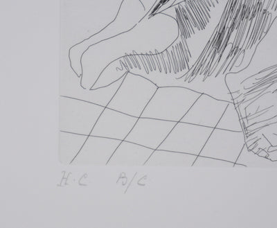 Pablo PICASSO : Les 156, Mousquetaire, abbé en prière…, Gravure originale signée