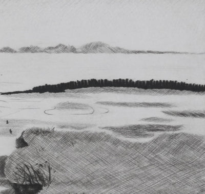 Camille COMBE : Rencontre, Gravure originale signée