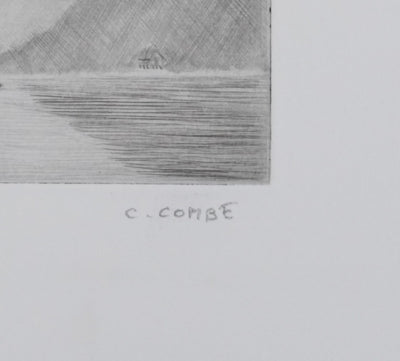 Camille COMBE : Lumière, Gravure originale signée
