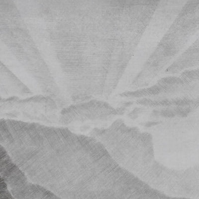 Camille COMBE : Lumière, Gravure originale signée