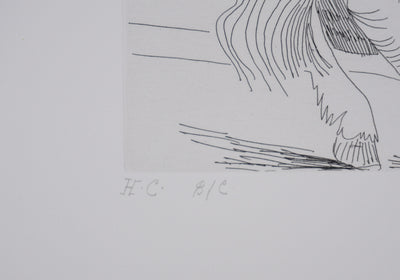 Pablo PICASSO : Les 156, Cirque, L’Écuyère au raisin, Gravure originale signée
