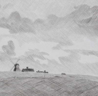 Camille COMBE : Au coeur de l'île, Gravure originale signée