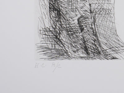 Pablo PICASSO : Les 156, Filles au repos, avec Degas songeur, Gravure originale signée
