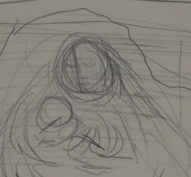 Johnny FRIEDLAENDER : Etude pour une mère à l&