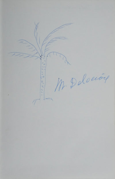 Autographe original de Michel DELACROIX (photo de détail 3) - Crédit photo : Galerie Art.Paris