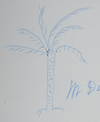 Autographe original de Michel DELACROIX (photo de détail 4) - Crédit photo : Galerie Art.Paris