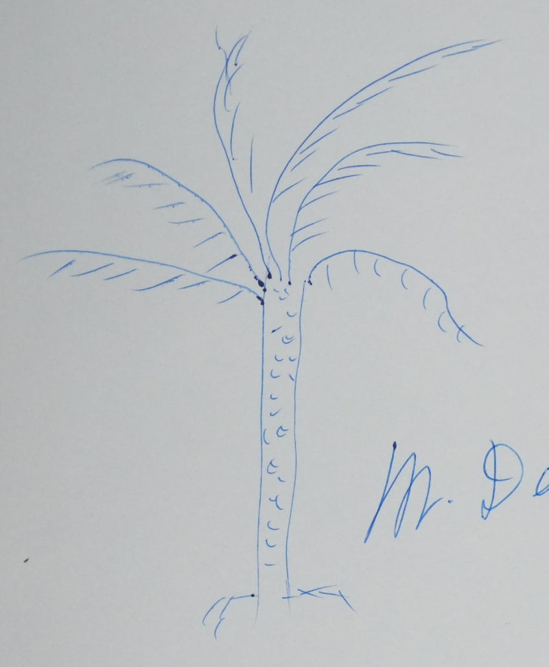 Autographe original de Michel DELACROIX (photo de détail 4) - Crédit photo : Galerie Art.Paris