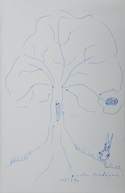 Autographe original de Princesse Noëlle DEDEYAN (vue générale) - Crédit photo : Galerie Art.Paris