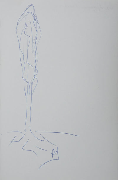 Autographe original de Pierre SIROT (vue générale) - Crédit photo : Galerie Art.Paris