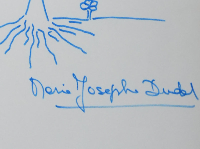 Autographe original de Marie Joseph DUDAL (photo de détail 2) - Crédit photo : Galerie Art.Paris