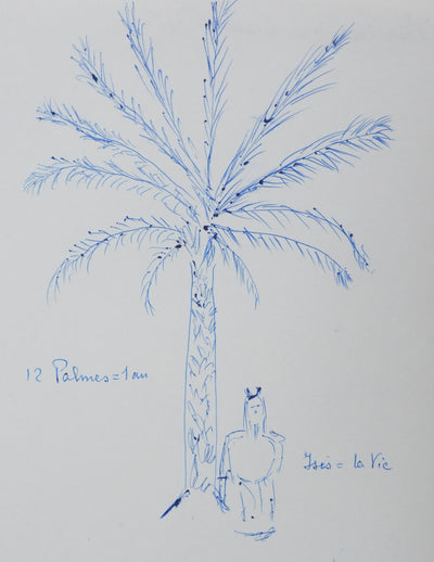 Autographe original de Emanuela KRETZULESCO-QUARANTA (photo de détail 2) - Crédit photo : Galerie Art.Paris