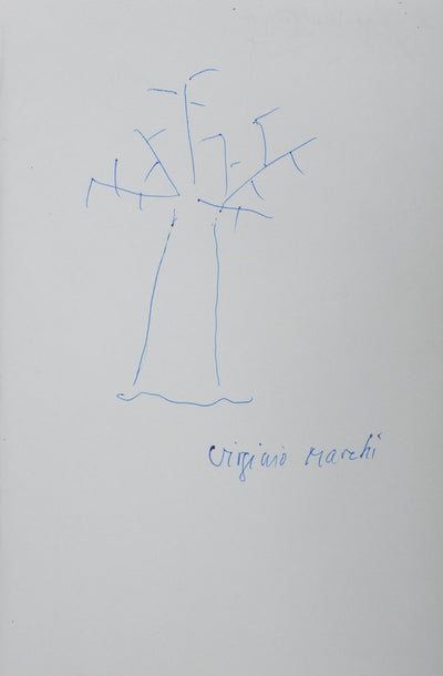 Autographe original de Virginie MARCHI (vue générale) - Crédit photo : Galerie Art.Paris