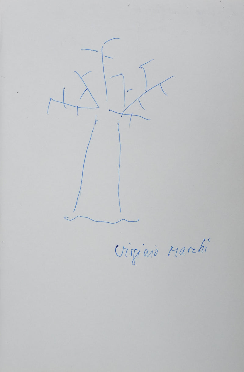 Autographe original de Virginie MARCHI (vue générale) - Crédit photo : Galerie Art.Paris