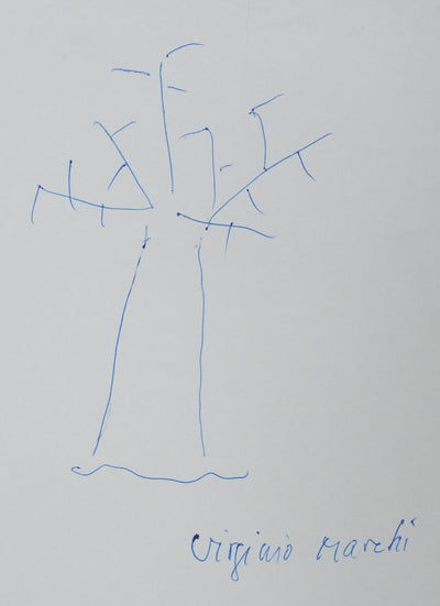 Autographe original de Virginie MARCHI (photo de détail 3) - Crédit photo : Galerie Art.Paris
