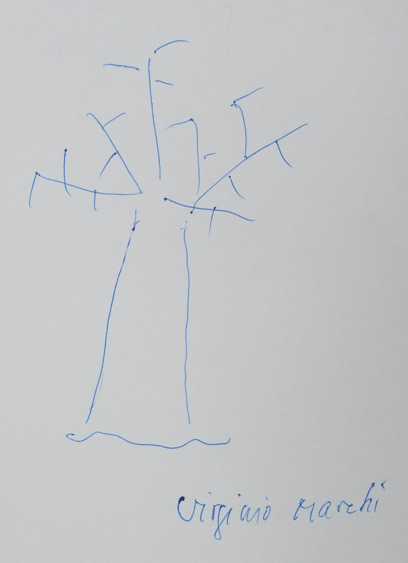 Autographe original de Virginie MARCHI (photo de détail 3) - Crédit photo : Galerie Art.Paris