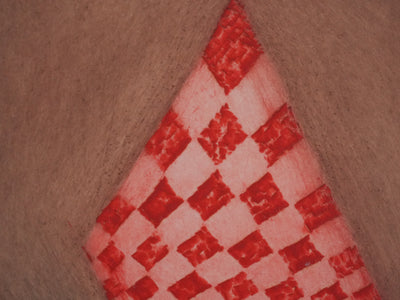 Arthur Luiz PIZA : Le cerf volant rouge et rose, Gravure originale signée