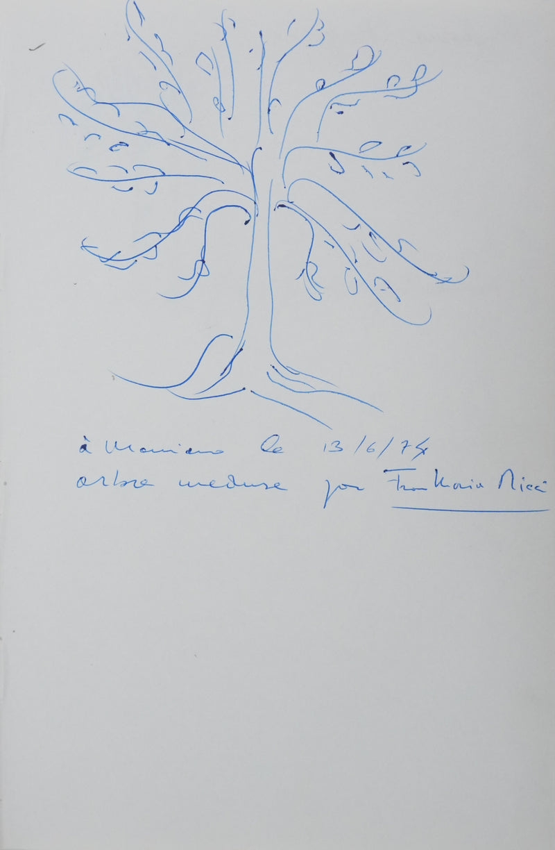 Autographe original de Françoise RICCI (vue générale) - Crédit photo : Galerie Art.Paris