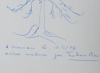 Autographe original de Françoise RICCI (photo de détail 2) - Crédit photo : Galerie Art.Paris