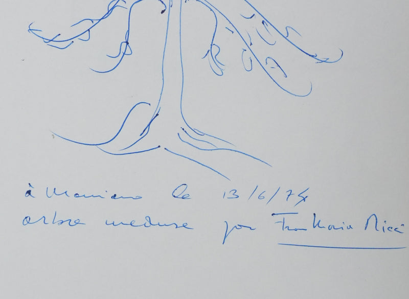 Autographe original de Françoise RICCI (photo de détail 2) - Crédit photo : Galerie Art.Paris