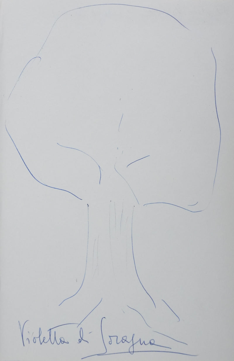 Autographe original de Violetta MELI LUPI DI SORAGNA (vue générale) - Crédit photo : Galerie Art.Paris