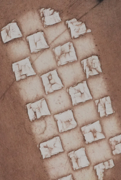 Arthur Luiz PIZA : Les marches blanches, Gravure originale signée