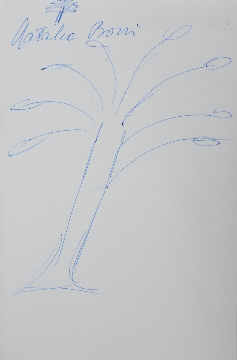 Autographe original de Natalia BORRI (vue générale) - Crédit photo : Galerie Art.Paris